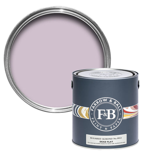 Farrow & Ball Sugared Almond No. 9913 - Dead Flat 5L