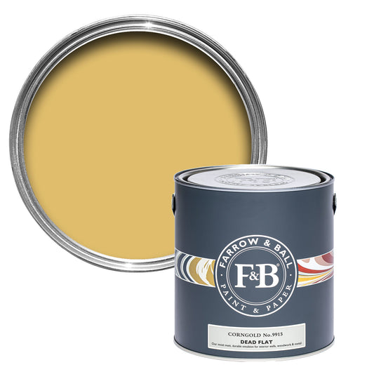 Farrow & Ball Corngold No. 9915 - Dead Flat 2.5L