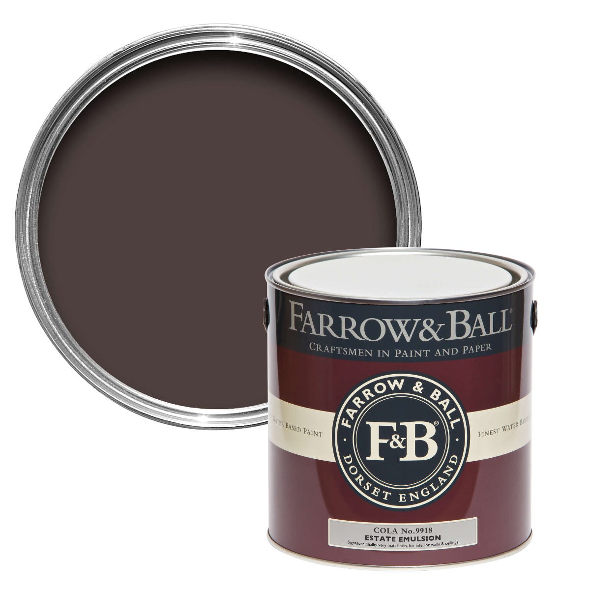 Farrow & Ball Cola No. 9918 - Estate Emulsion 2.5L