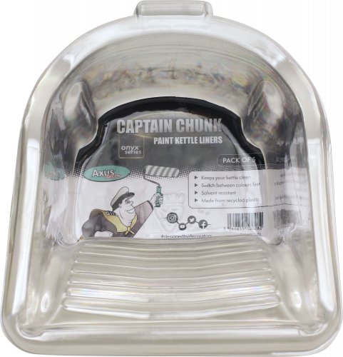 Bespoke Decor Captain Chunk Paint Kettle Liners Pack of 5 paint