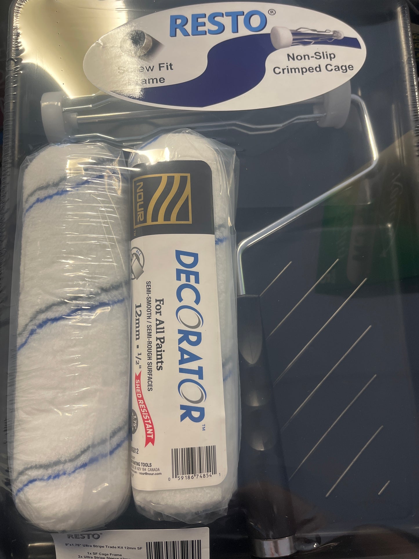 Bespoke Decor NI Resto 2 roller set paint