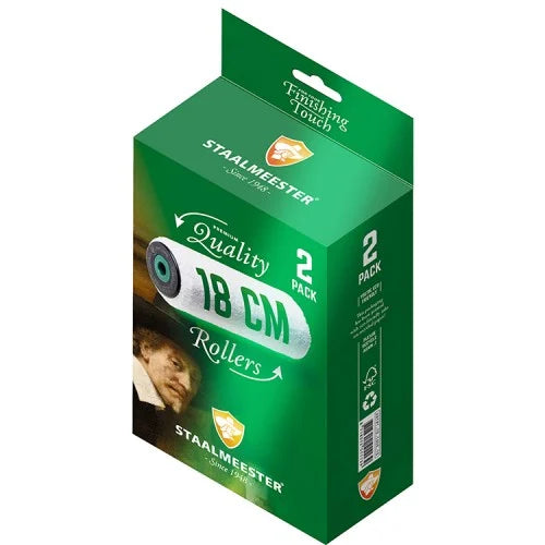 Bespoke Decor NI 2 pack microfelt rollers 18cm paint