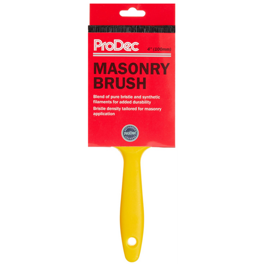 prodec ProDec 4” Flat Masonry Paint Brush paint