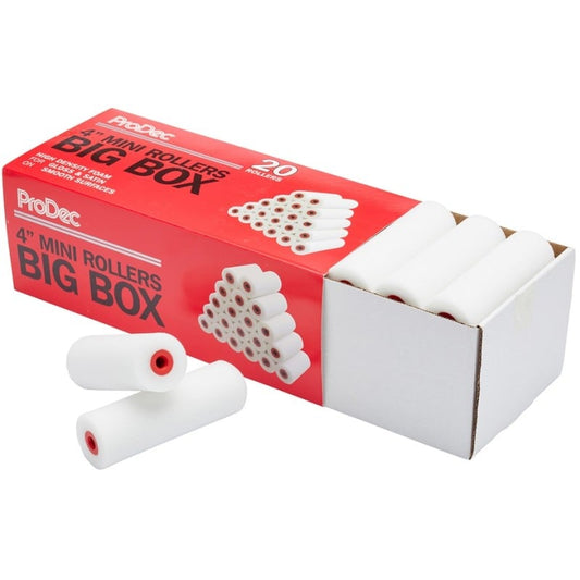 prodec ProDec 20 4” mini rollers high density foam paint