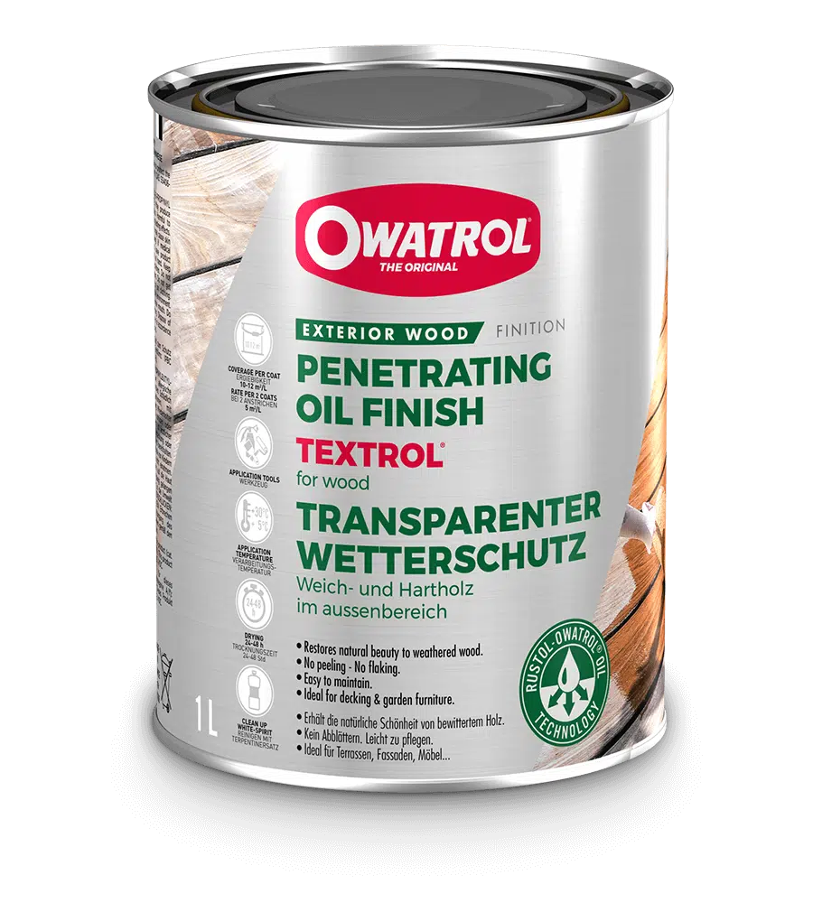 Bespoke Decor Owatrol Textrol Wood Oil 1L Golden Oak paint