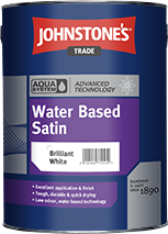 Johnstone's Trade Johnstones Trade (white) Aqua Water Based Satin paint