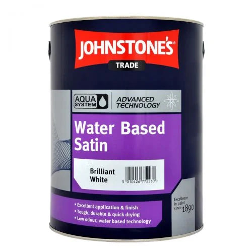 Johnstone's Trade Johnstones Trade (white) Aqua Water Based Satin paint