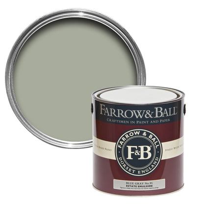 Farrow & Ball Blue Gray 91 paint