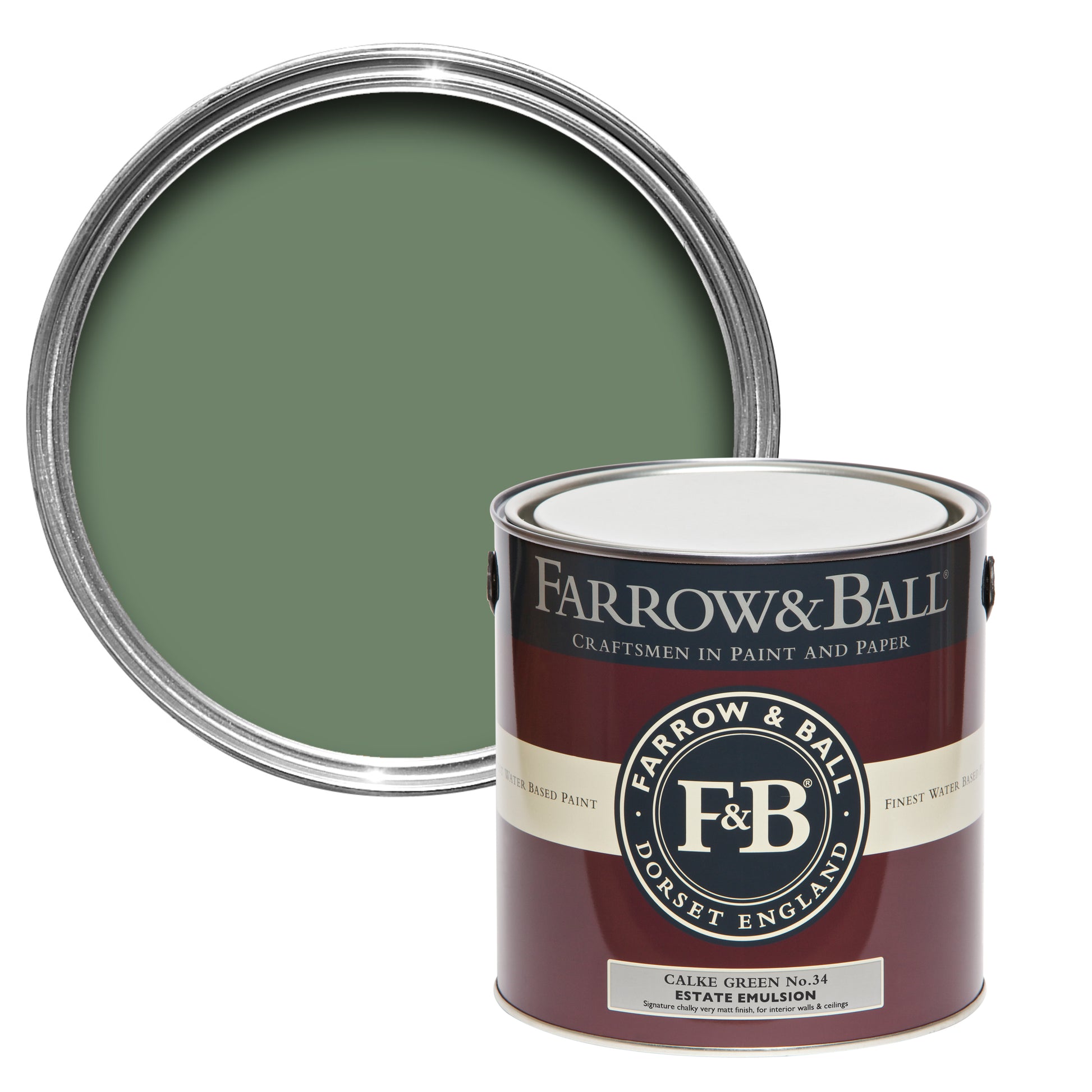 Farrow & Ball Calke Green 34 paint