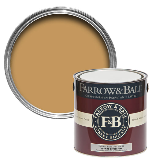 Farrow & Ball India Yellow 66 paint