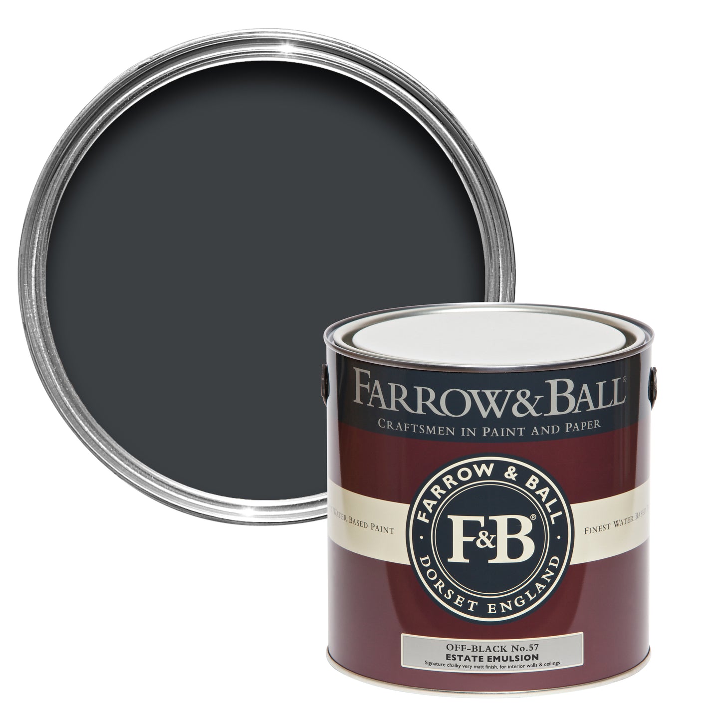 Farrow & Ball Off-Black 57 paint
